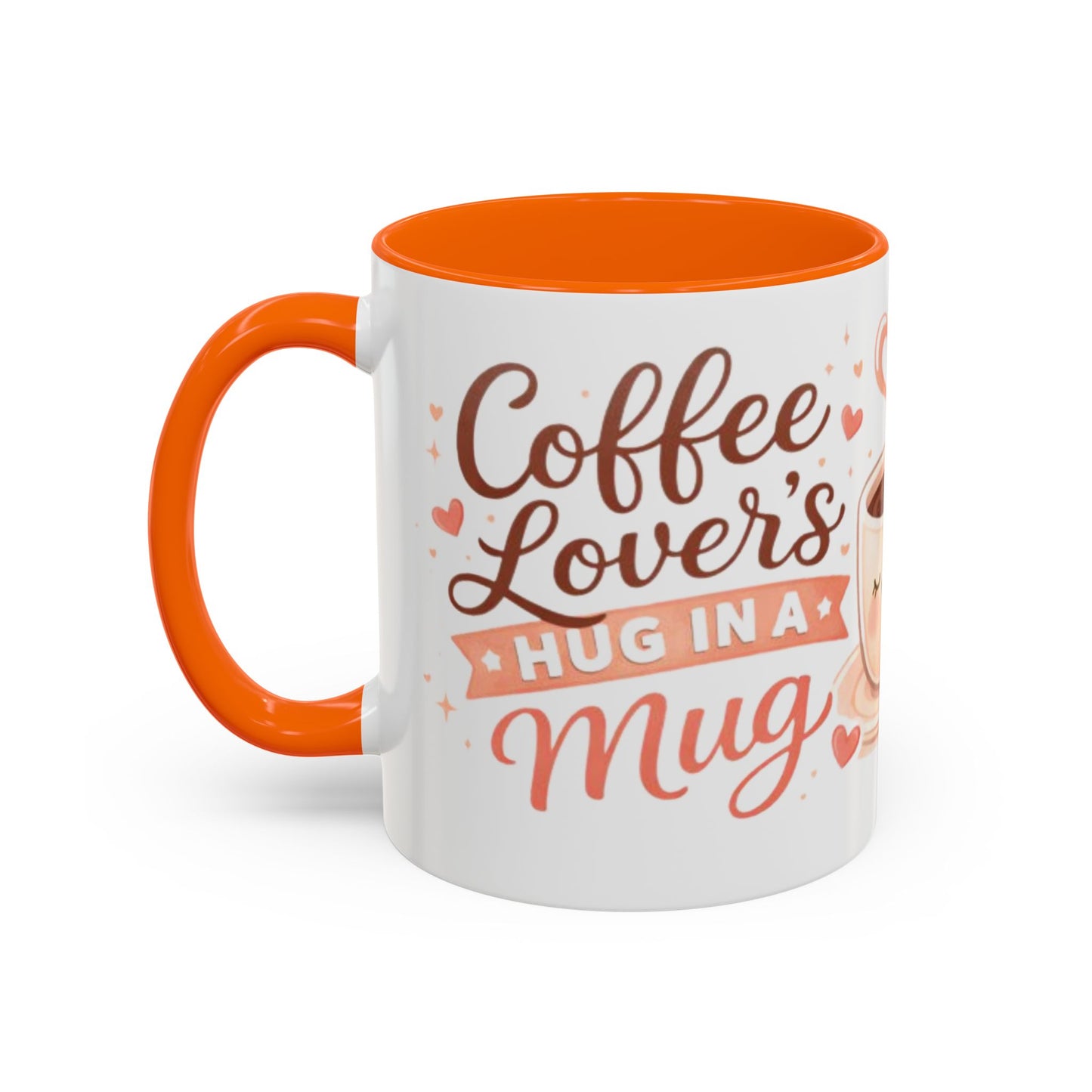 Coffee Lover’s Hug in a Mug – Accent Coffee Mug