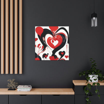 Hearts & Love - Canvas Gallery Wraps