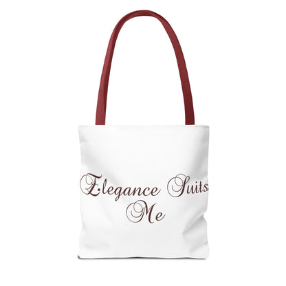"Elegance Suits Me" (Hazel) - Tote Bag (AOP) - Creatively Designed Shop
