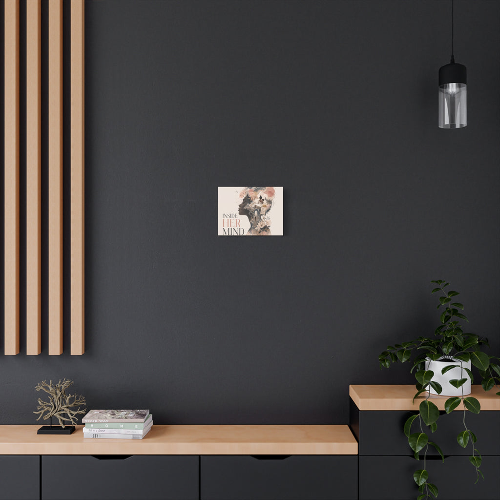 Inside Her Mind - Matte Canvas Wall Art