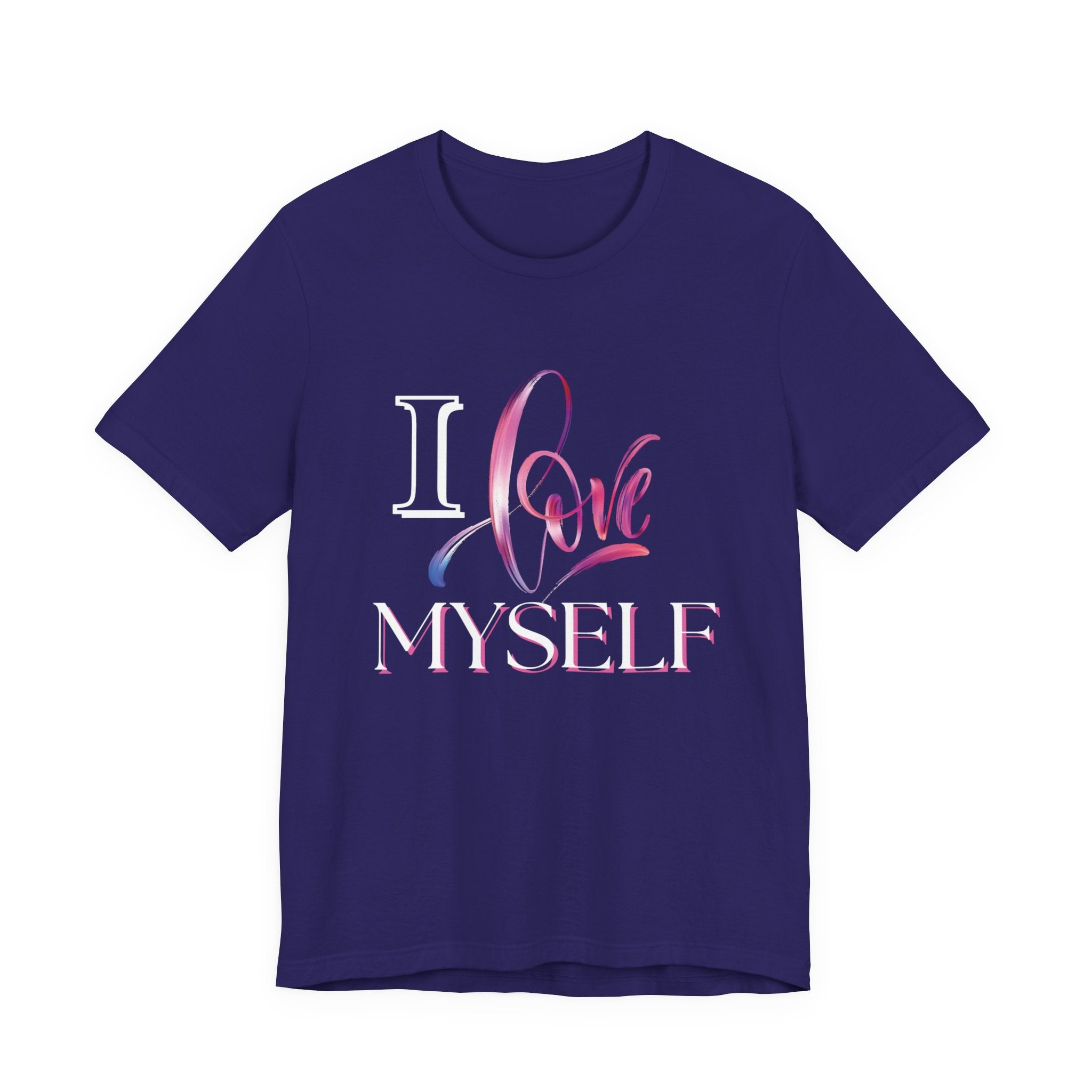 "I Love Myself" - Unisex Jersey Short Sleeve Tee
