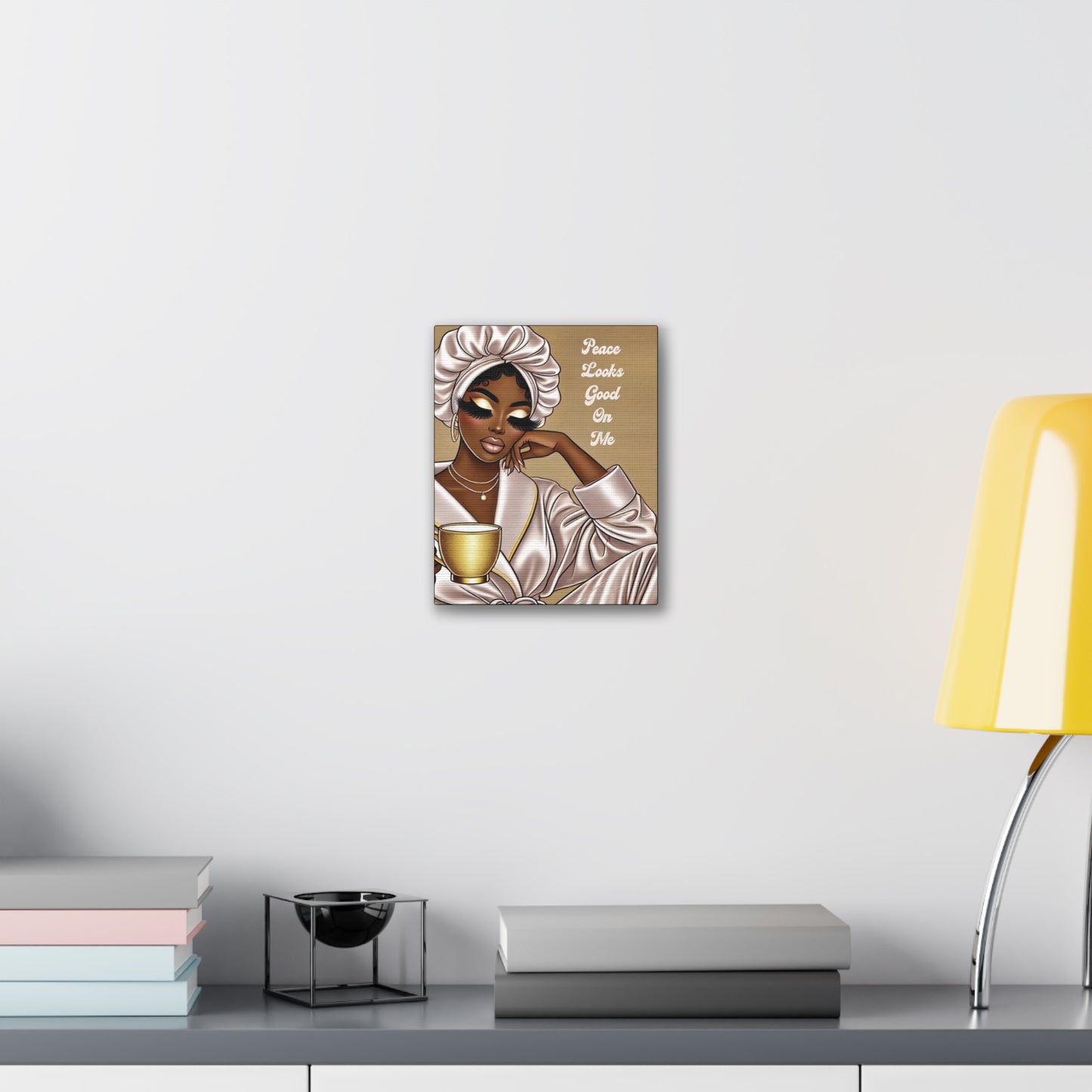 Peace Looks Good On Me - Canvas Art