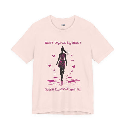 SES Breast Cancer Awareness "Woman" - Unisex Jersey Short Sleeve Tee