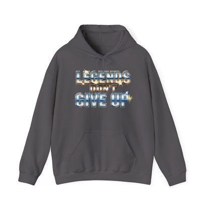 Legends Don't Give Up - Unisex Heavy Blend™ Hooded Sweatshirt - Creatively Designed Shop