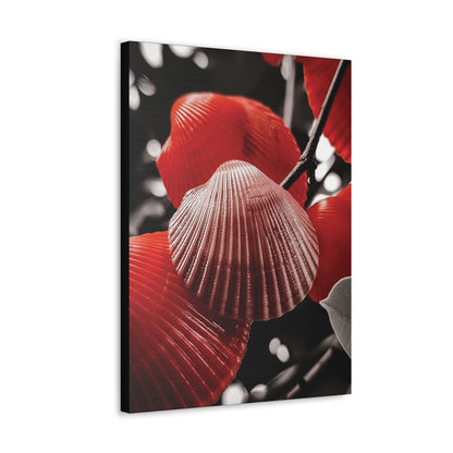 Red Shells - Canvas Gallery Wraps