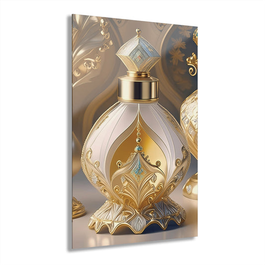 Elegant Perfume Art - Acrylic Prints (French Cleat Hanging)