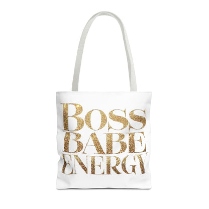 Boss Babe Energy - Tote Bag (AOP) - Creatively Designed Shop