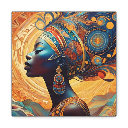 African Beauty - Canvas Gallery Wraps