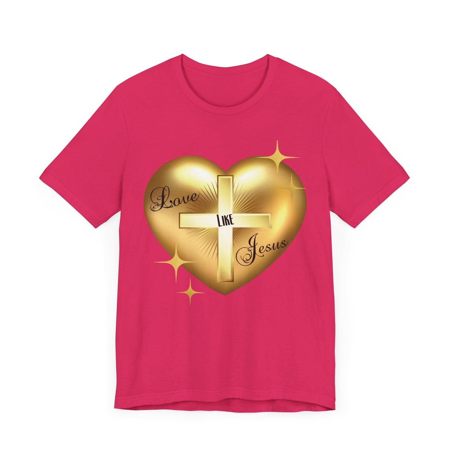 Love Like Jesus - Unisex Jersey Short Sleeve Tee