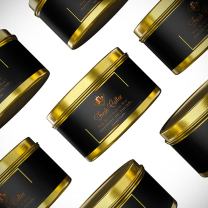 Fresh Coffee - Tin Candles