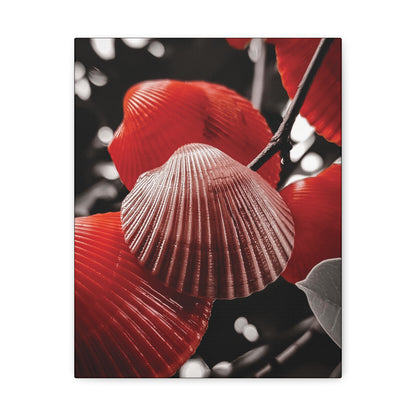 Red Shells - Canvas Gallery Wraps