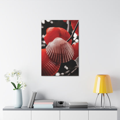 Red Shells - Canvas Gallery Wraps