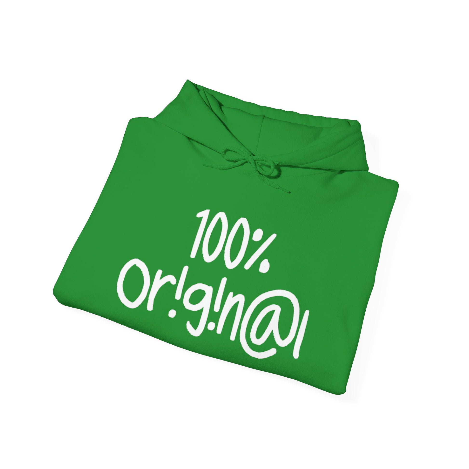 "100% Or!g!n@l" - Unisex Heavy Blend™ Hooded Sweatshirt - Creatively Designed Shop