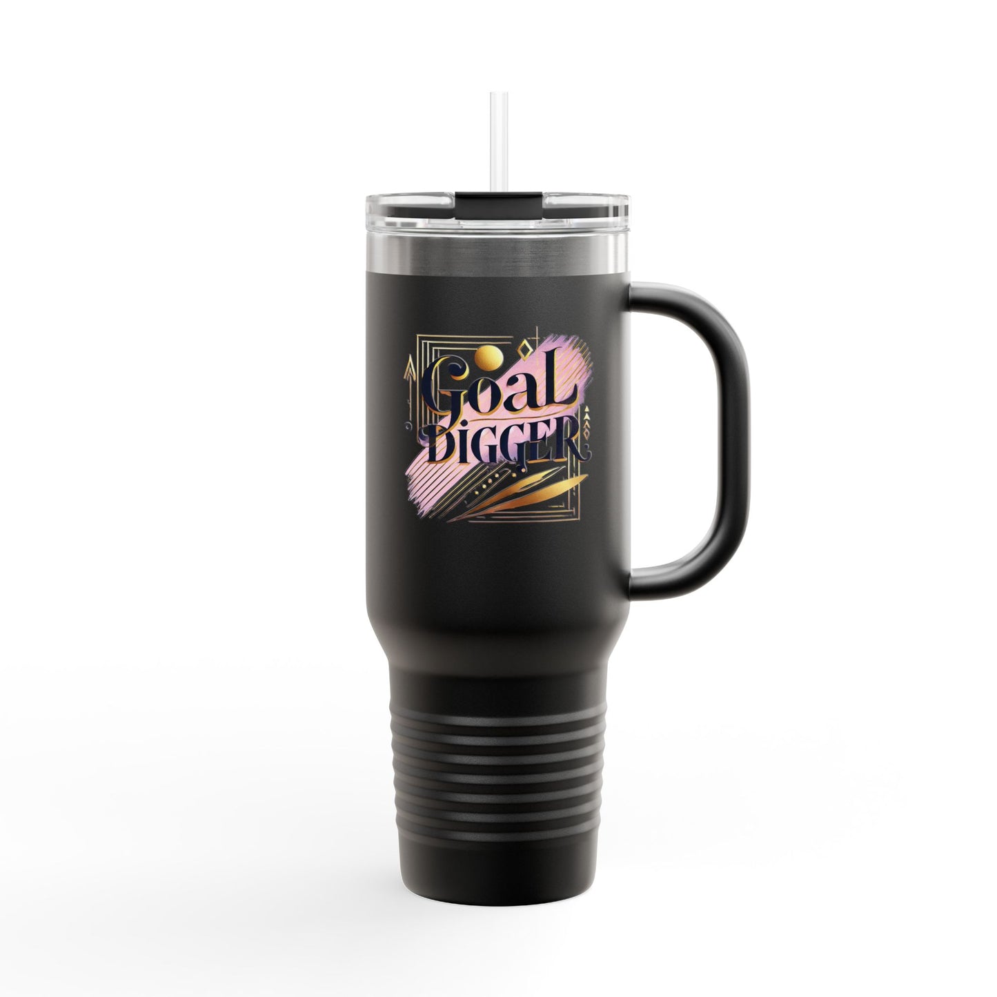 "Goal Digger" - Insulated Travel Mug, 40oz