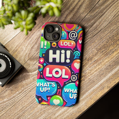 "Text Bubbles" - Tough Cases