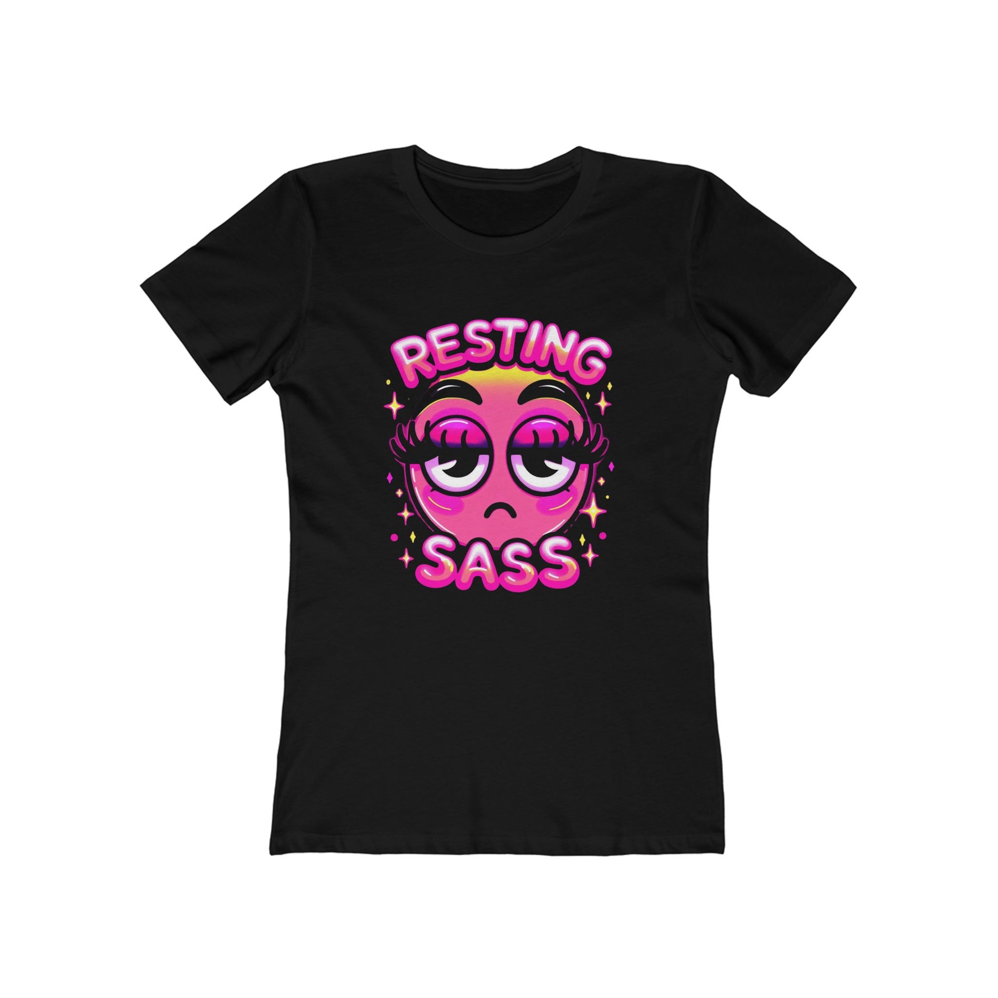 Resting Sass - The Boyfriend Tee for Women - Creatively Designed Shop