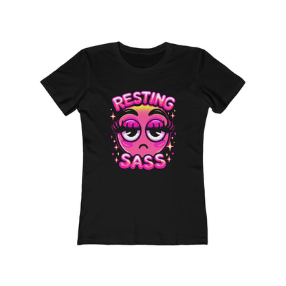 Resting Sass - The Boyfriend Tee for Women - Creatively Designed Shop