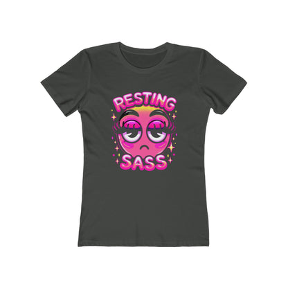 Resting Sass - The Boyfriend Tee for Women - Creatively Designed Shop