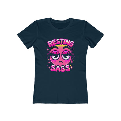 Resting Sass - The Boyfriend Tee for Women - Creatively Designed Shop