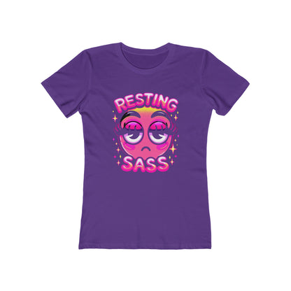 Resting Sass - The Boyfriend Tee for Women - Creatively Designed Shop