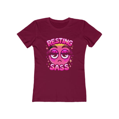 Resting Sass - The Boyfriend Tee for Women - Creatively Designed Shop