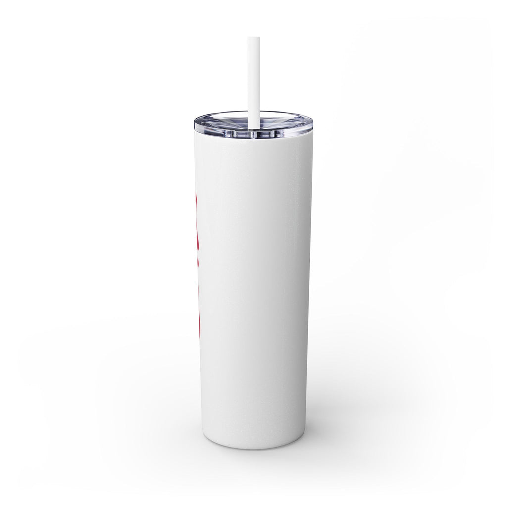 Drink Like A Boss - Skinny Tumbler with Straw, 20oz