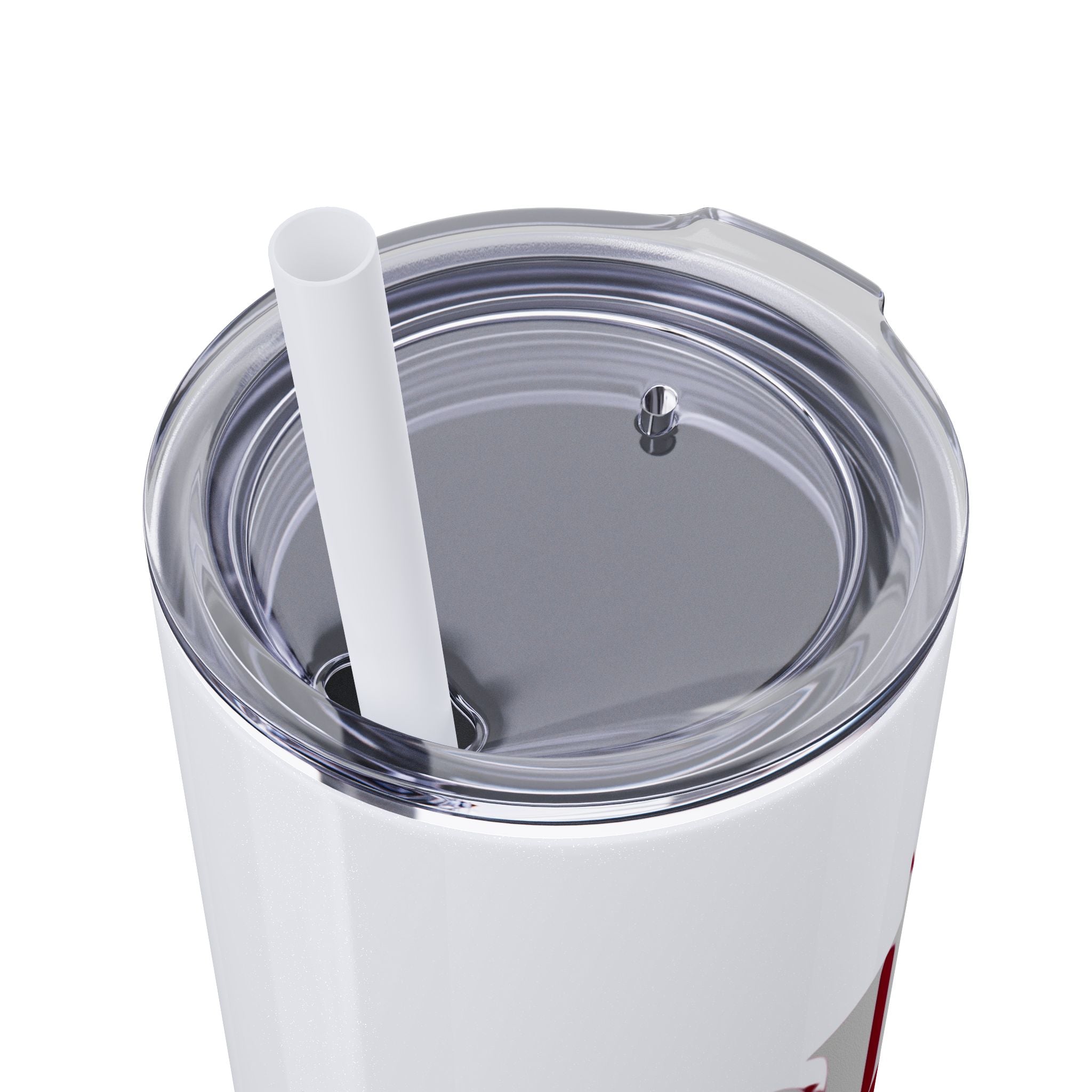 Drink Like A Boss - Skinny Tumbler with Straw, 20oz