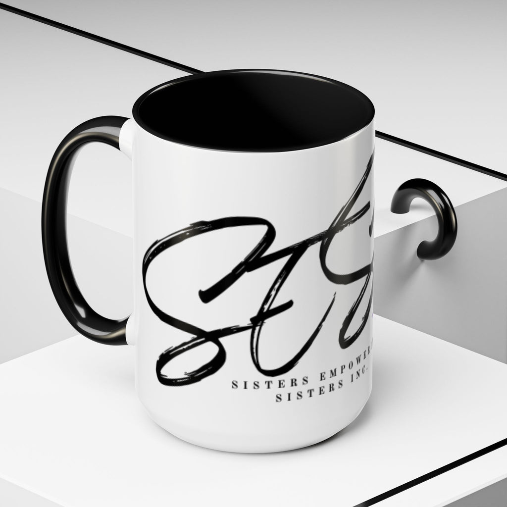 Sisters Empowering Sisters (SES) - Accent Coffee Mug