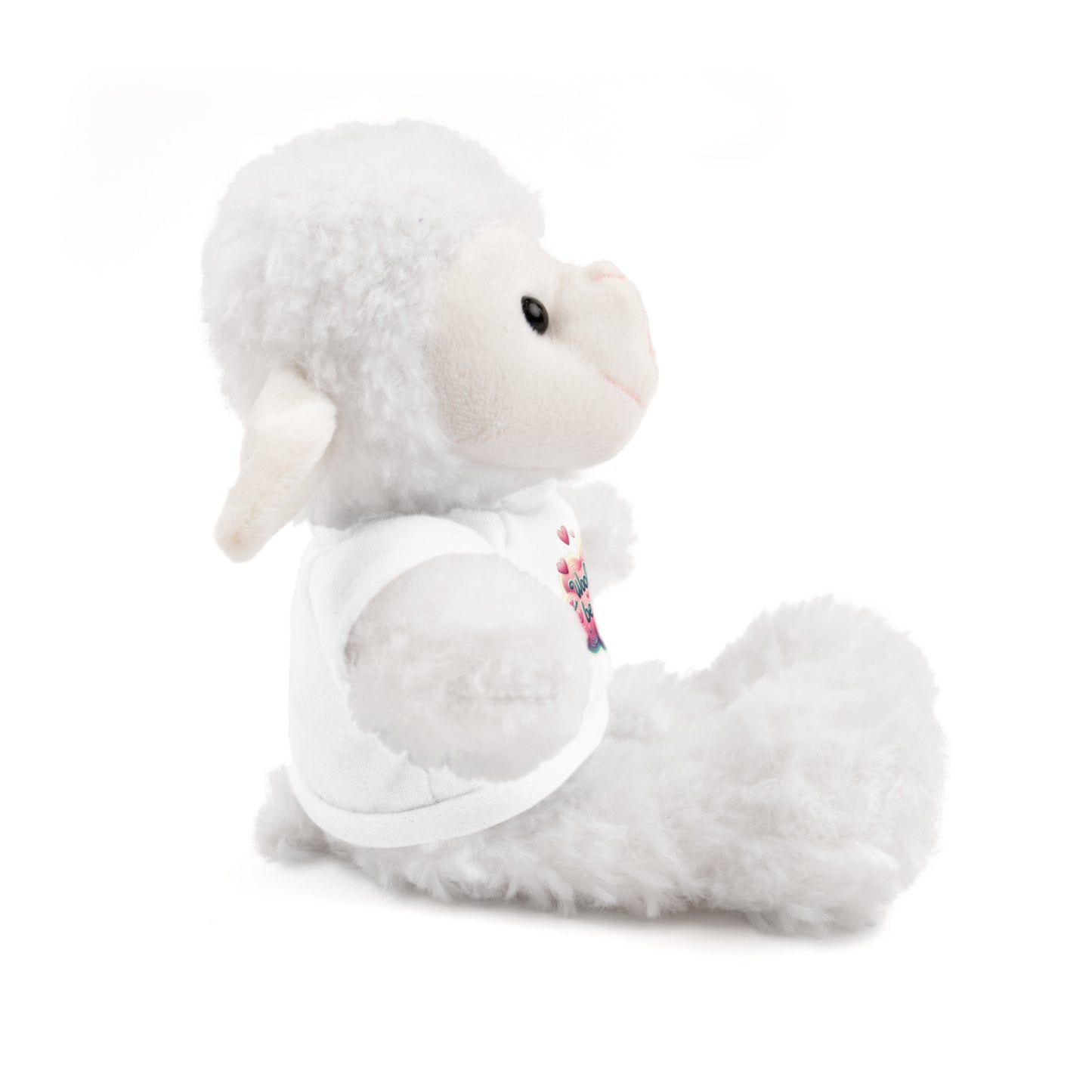 'Wool You Be Mine?' - Stuffed Sheep with Tee