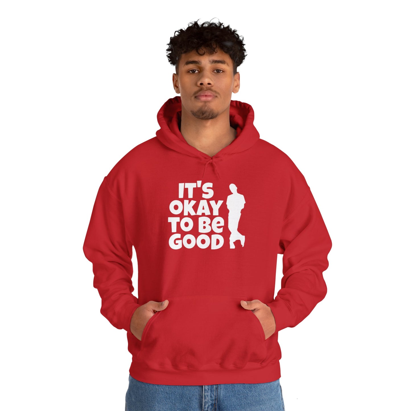 It's Okay To Be Good - Unisex Heavy Blend™ Hooded Sweatshirt