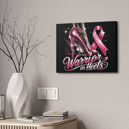 Pink Warrior Heels - Canvas Art