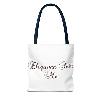 "Elegance Suits Me" (Hazel) - Tote Bag (AOP) - Creatively Designed Shop
