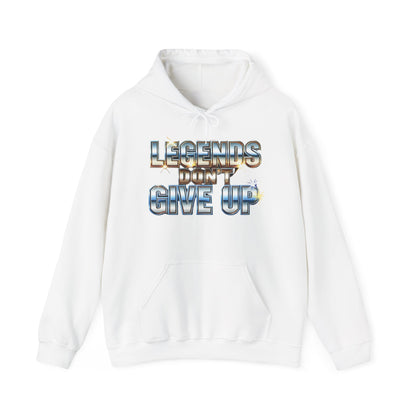 Legends Don't Give Up - Unisex Heavy Blend™ Hooded Sweatshirt - Creatively Designed Shop