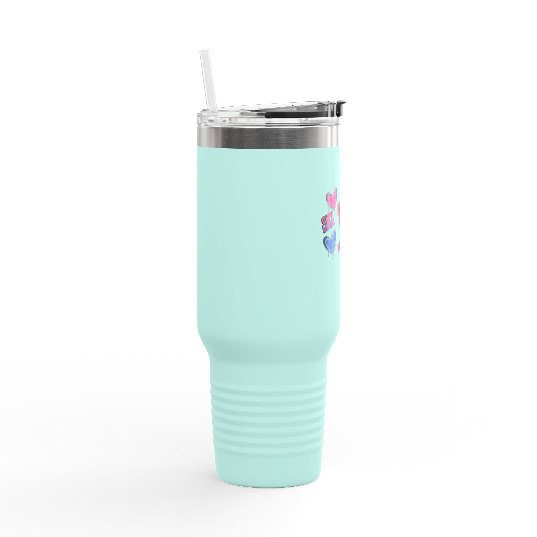 City Love Street Heart – 40oz Insulated Tumbler