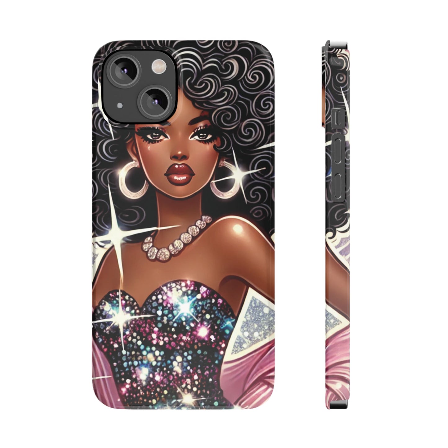 "Gorgeous" - Slim Phone Cases - Creatively Designed Shop