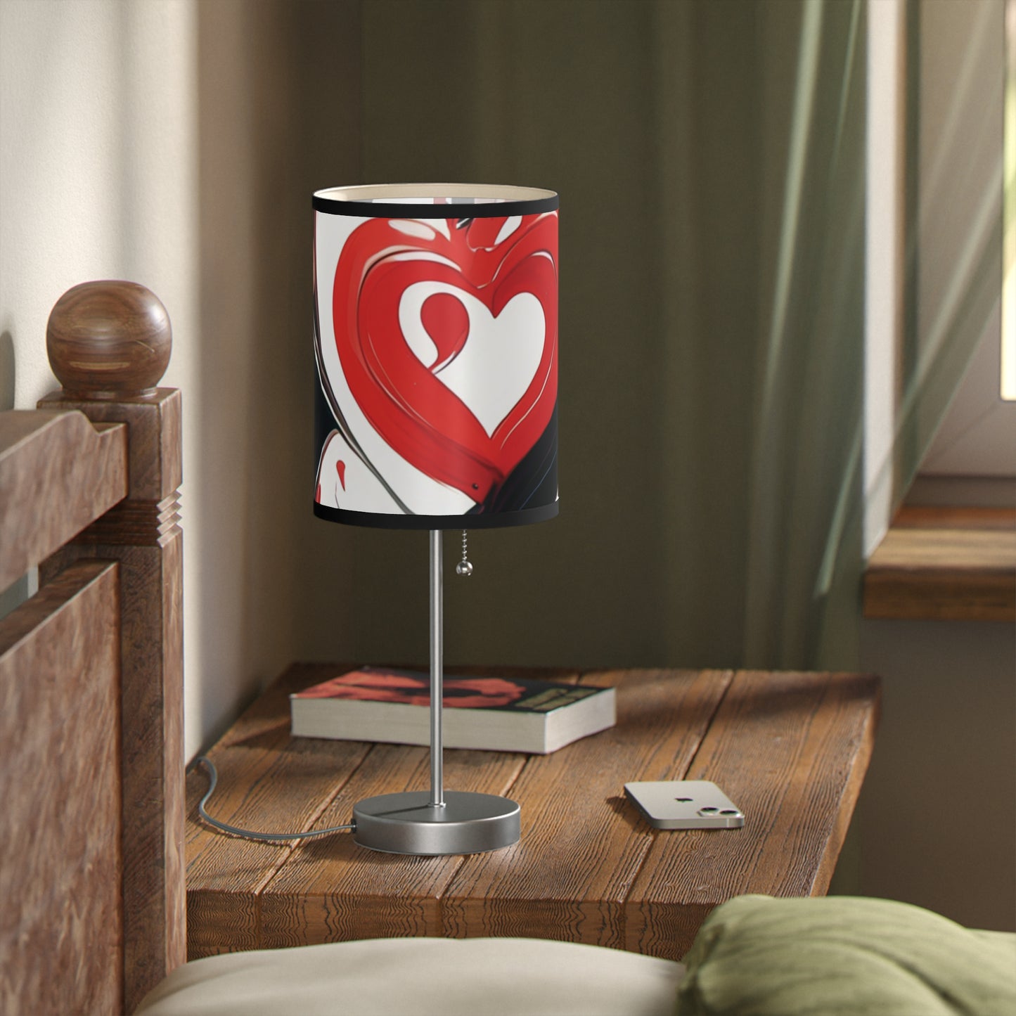 Hearts & Love - Lamp on a Stand, US|CA plug