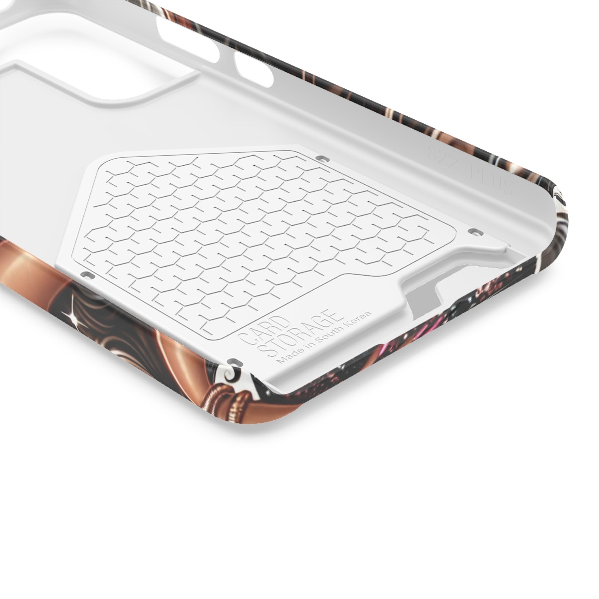 "Beautiful" - Phone Case With Card Holder - Creatively Designed Shop