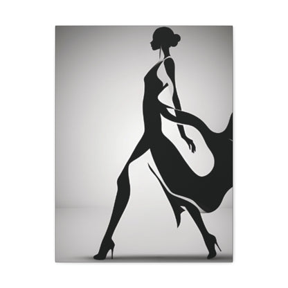 "Silhouette" - Canvas Gallery Wraps