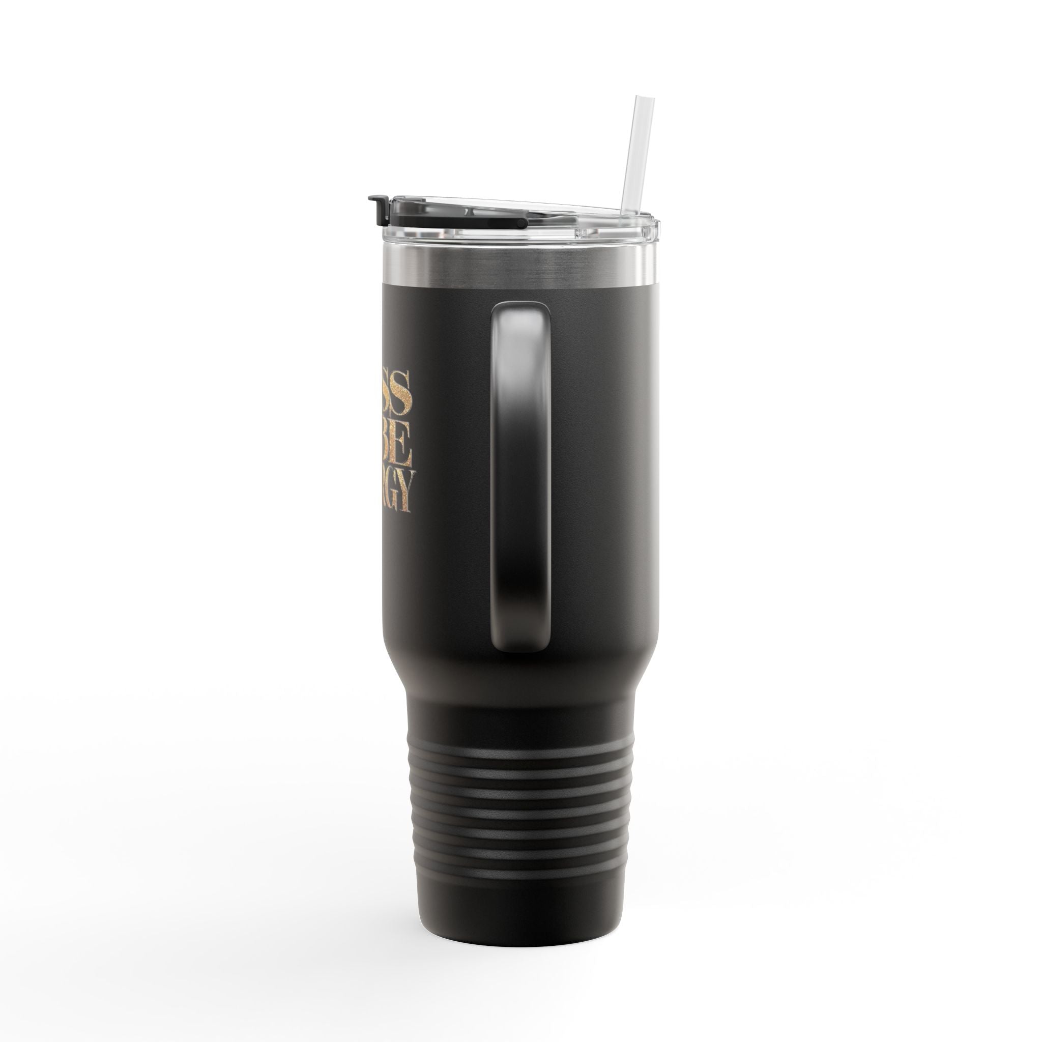 "Boss Babe Energy" - Insulated Travel Mug, 40oz