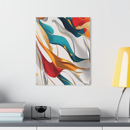 Multi-Colored Abstract - Acrylic Prints (French Cleat Hanging)