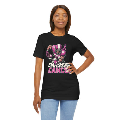 Smashing Cancer - Unisex Jersey Short Sleeve Tee