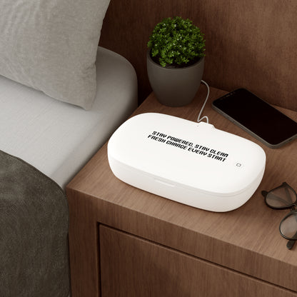 "Stay Powered, Stay Clean" - UV Phone Sanitizer and Wireless Charging Pad - Creatively Designed Shop