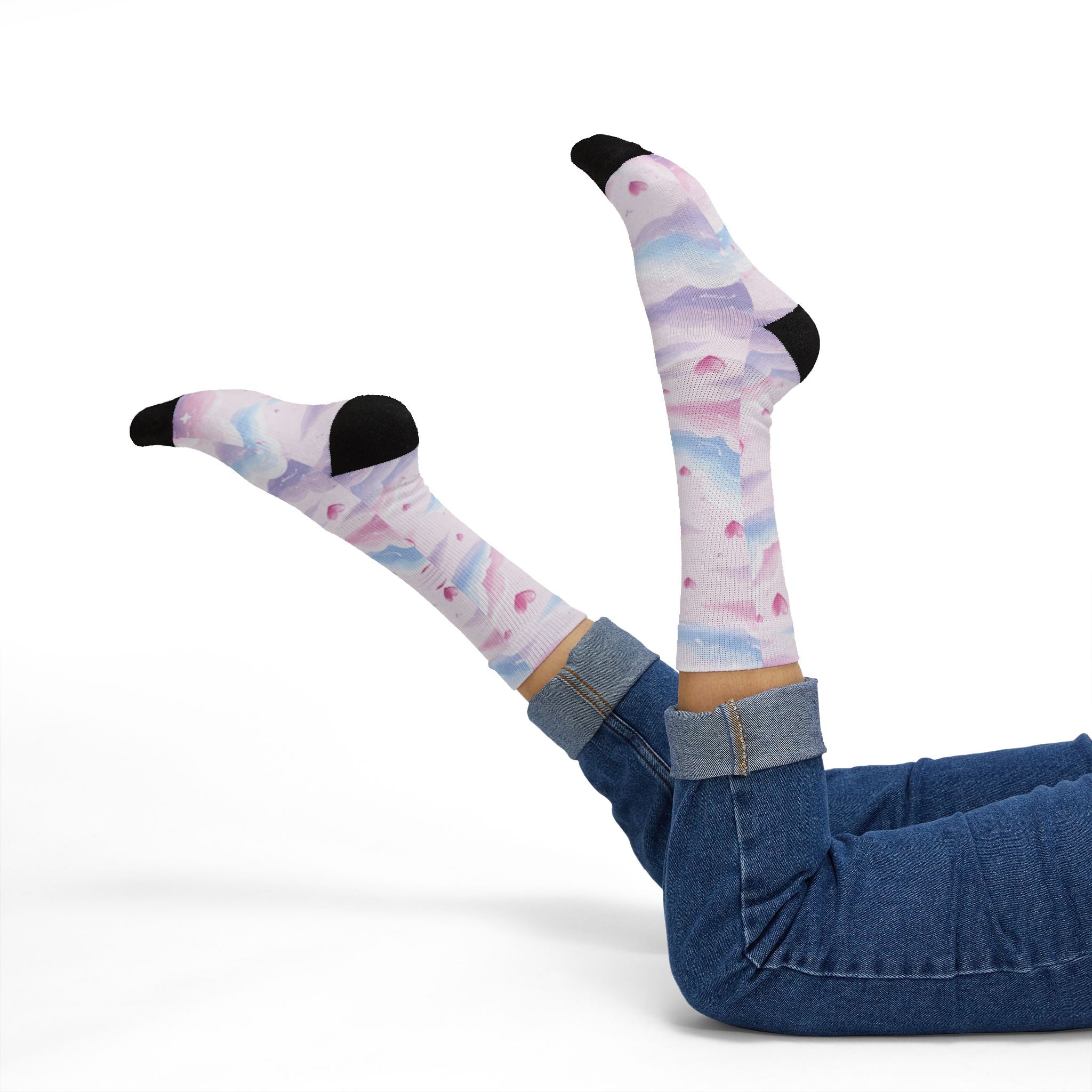 Hearts & Clouds Socks