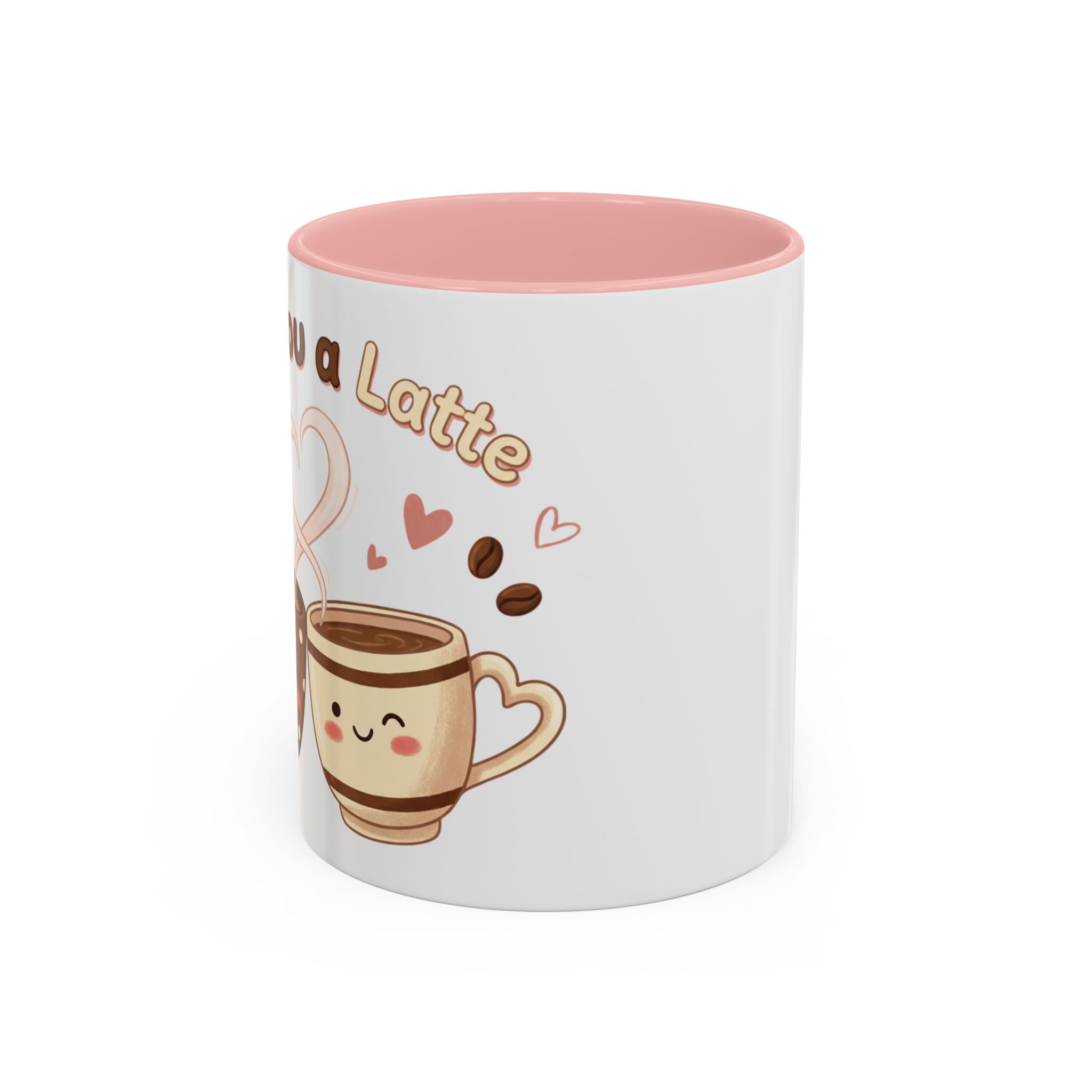 Love You A Latte – Accent Coffee Mug