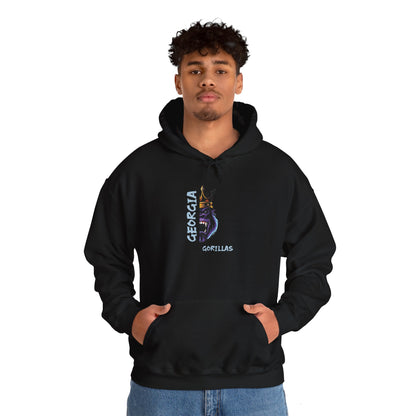 Georgia Gorillas - Unisex Heavy Blend™ Hooded Sweatshirt - Creatively Designed Shop