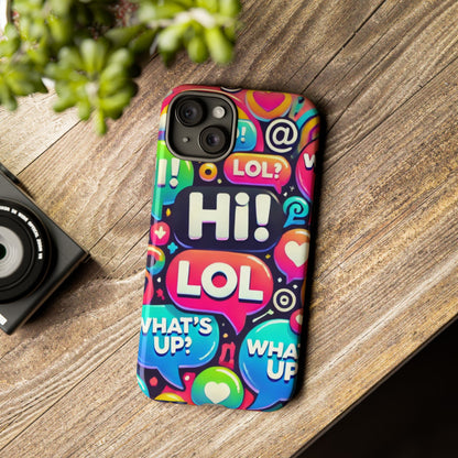 "Text Bubbles" - Tough Cases