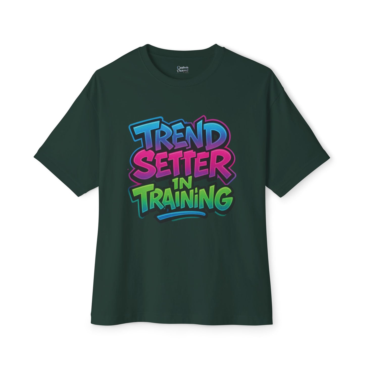 Trend Setter In Training - Unisex Oversized Boxy Tee