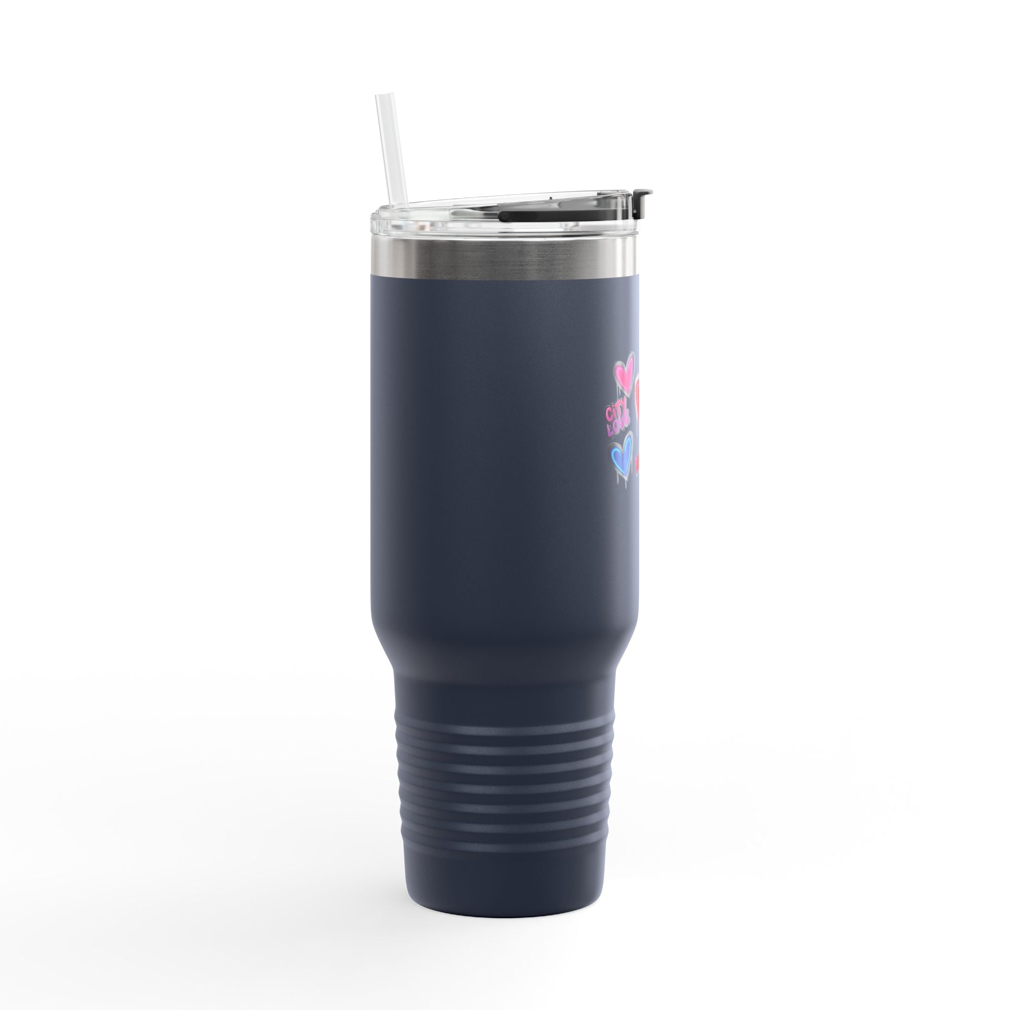 City Love Street Heart – 40oz Insulated Tumbler
