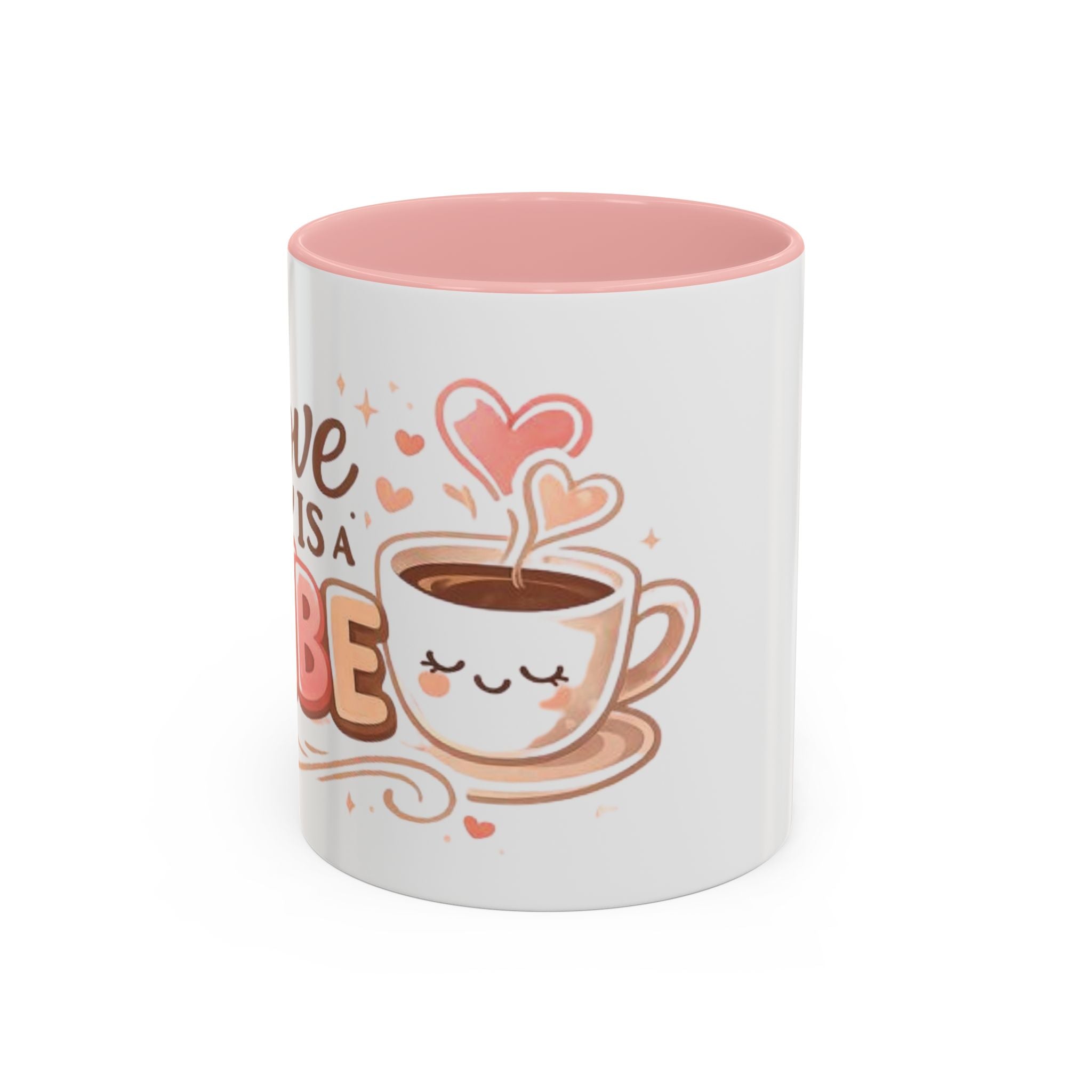 Love Is a Vibe – Accent Coffee Mug
