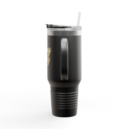 "Slay All Day" - Insulated Travel Mug, 40oz